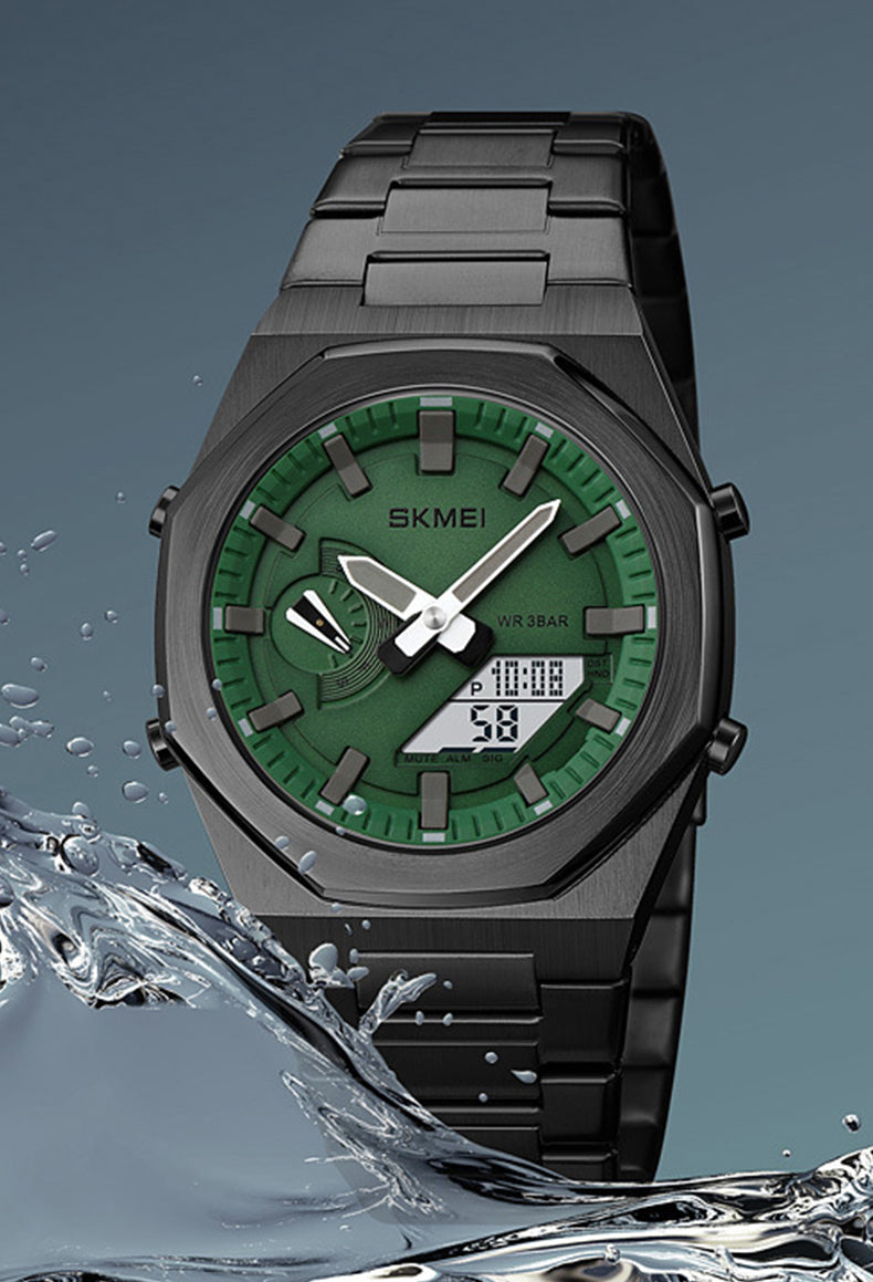 Skmei Premium ChronoLED | Lüks Su Geçirmez Erkek Kol Saati