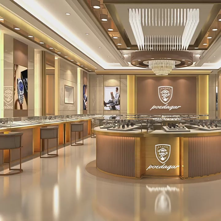 İsviçre Stili Poedagar Genève Elite Markası | Deri Kayışlı Lüks Erkek Kol Saati