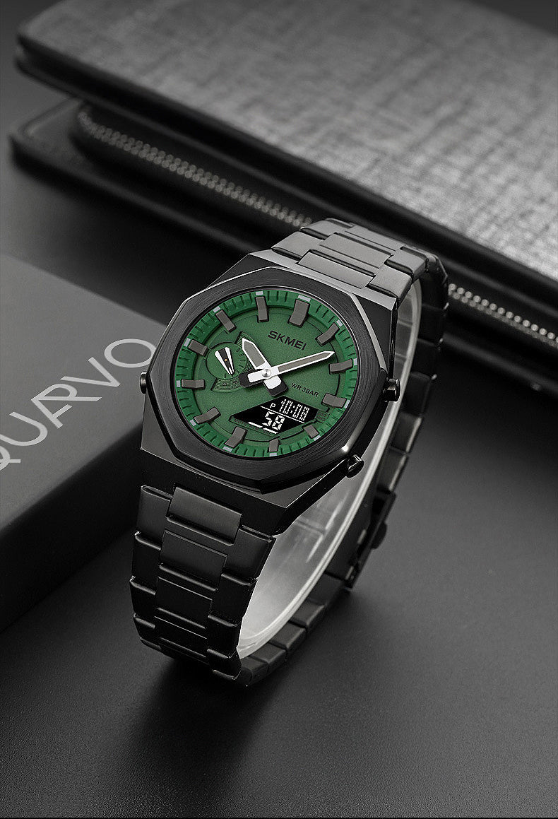 Skmei Premium ChronoLED | Lüks Su Geçirmez Erkek Kol Saati