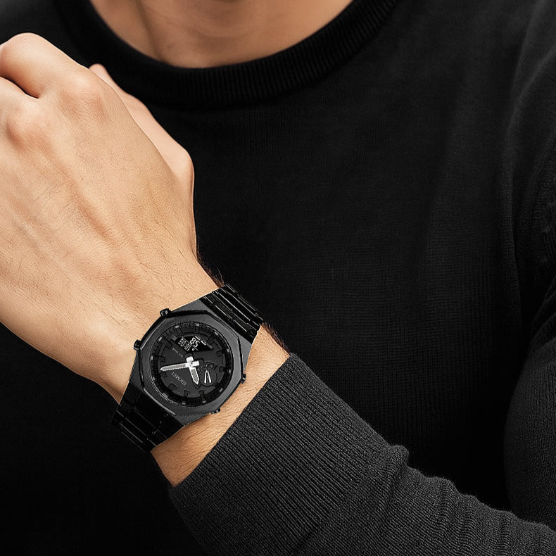 Skmei Premium ChronoLED | Lüks Su Geçirmez Erkek Kol Saati