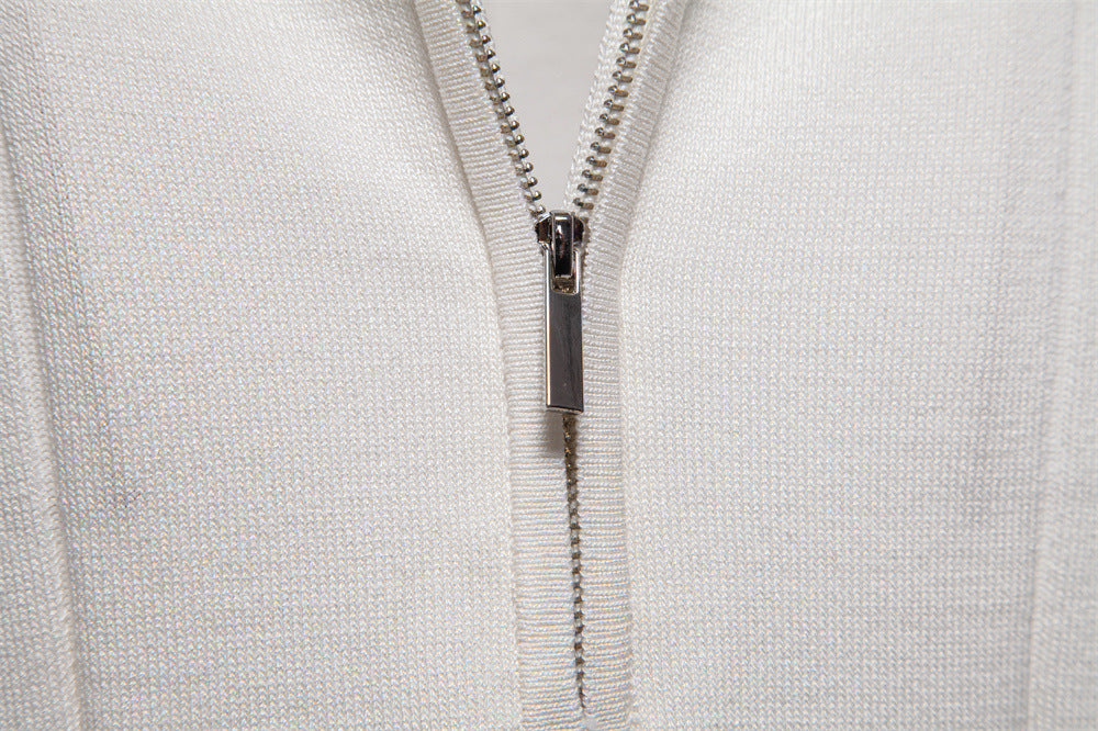 Q-Lux Polo | 2025 Yazlık Yün Örme Erkek Polo Tişört