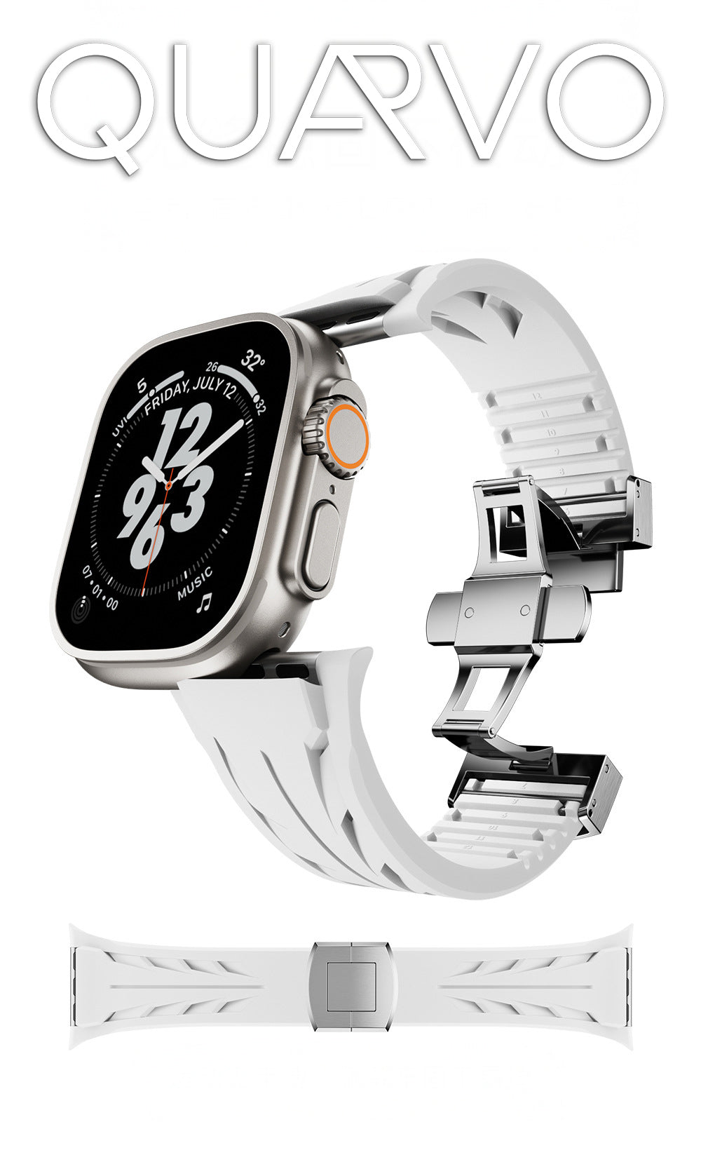 Silikon Spor Apple Watch Bilekliği | Quarvo SeriesBand