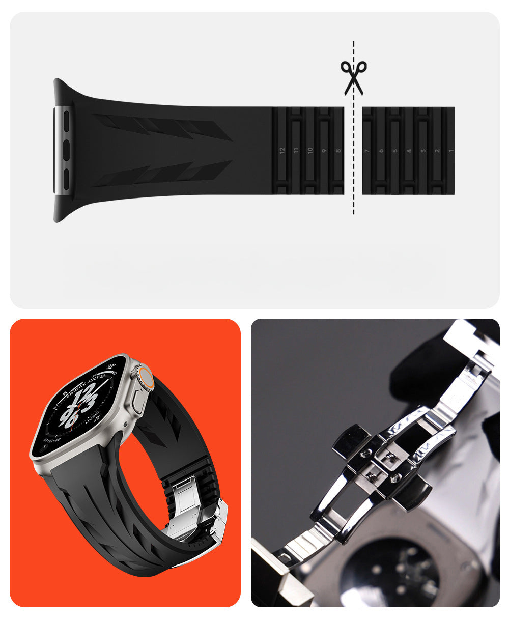 Silikon Spor Apple Watch Bilekliği | Quarvo SeriesBand