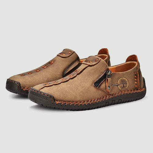 El Yapımı Deri Loafer Erkek Ayakkabı