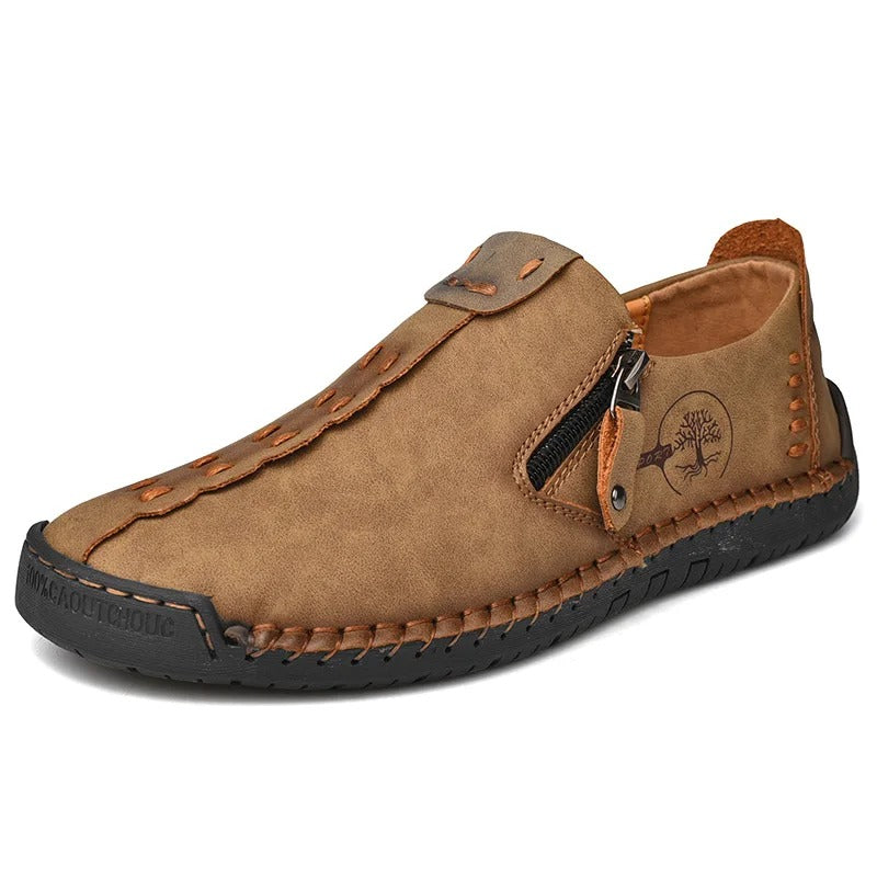 El Yapımı Deri Loafer Erkek Ayakkabı