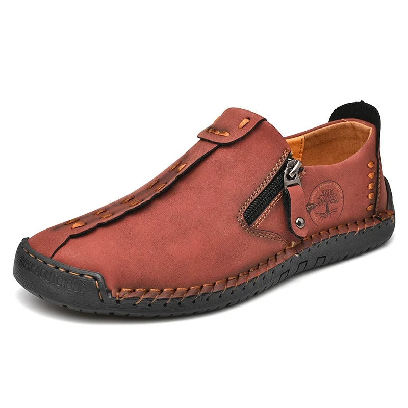 El Yapımı Deri Loafer Erkek Ayakkabı