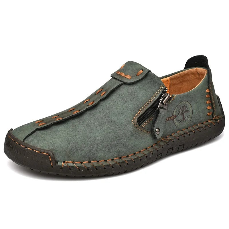 El Yapımı Deri Loafer Erkek Ayakkabı