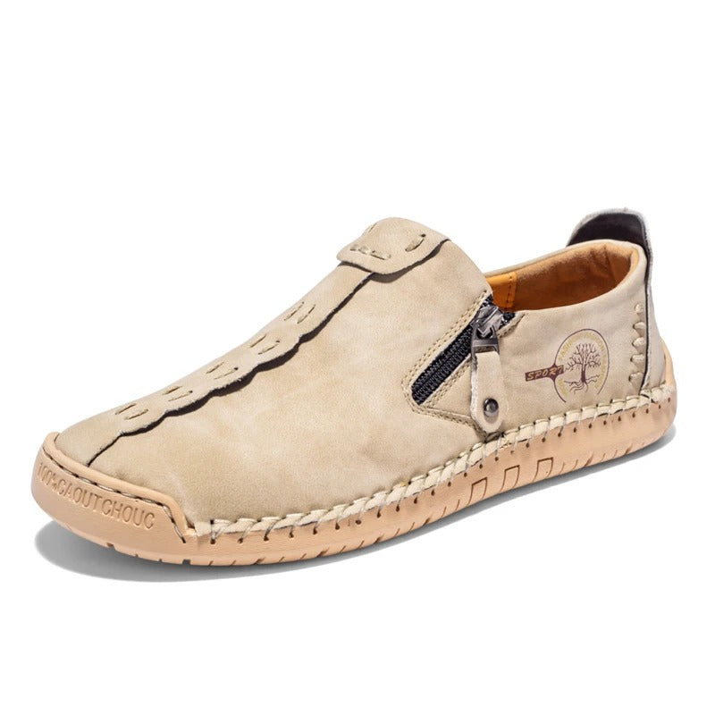 El Yapımı Deri Loafer Erkek Ayakkabı
