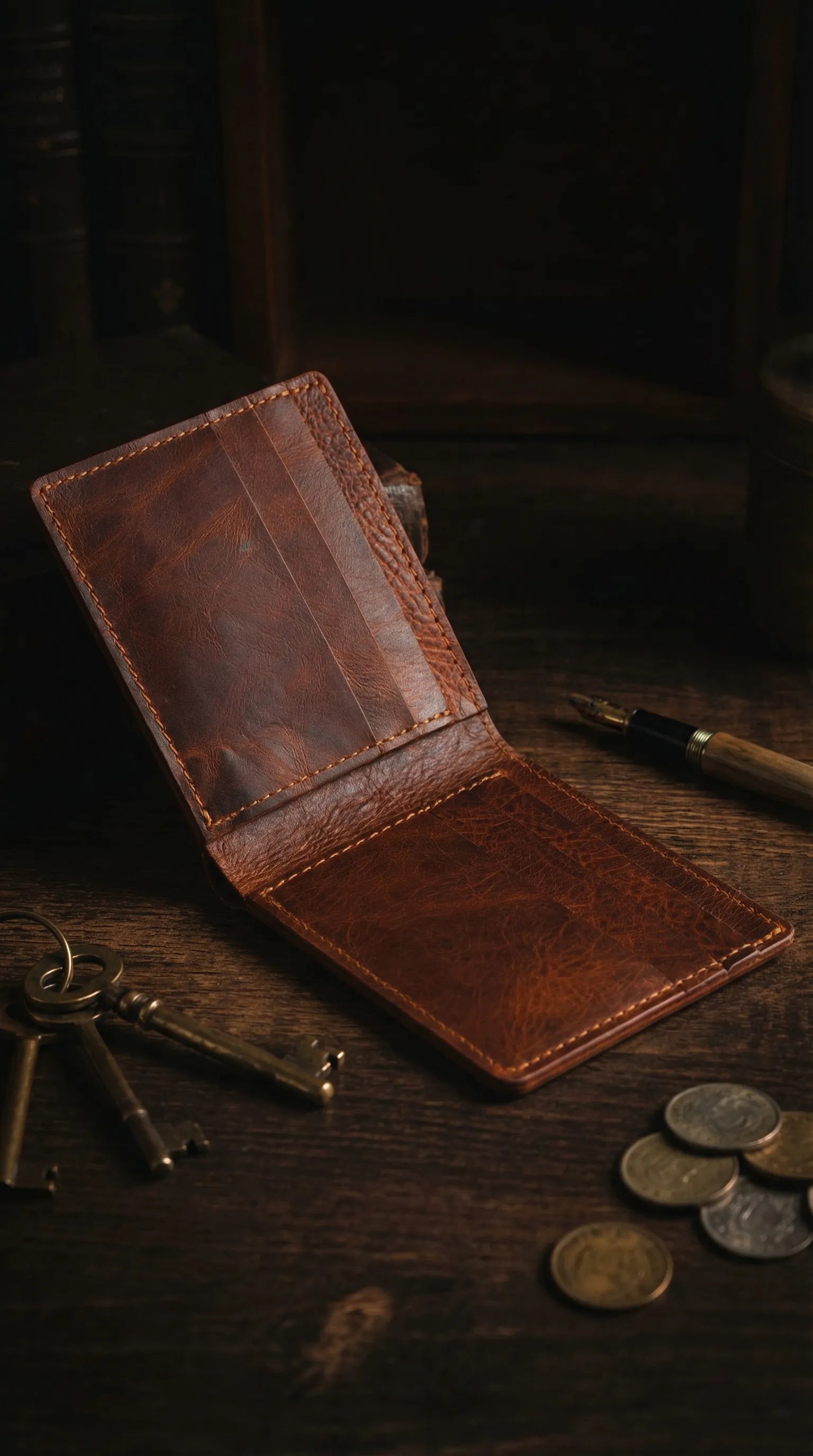 ATA® Cüzdan El Yapımı Klasik Model