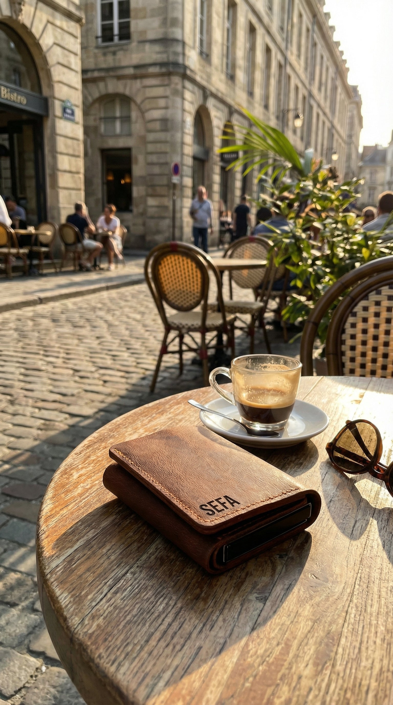 Hakiki Deri Frisco Mekanizmalı Cüzdan