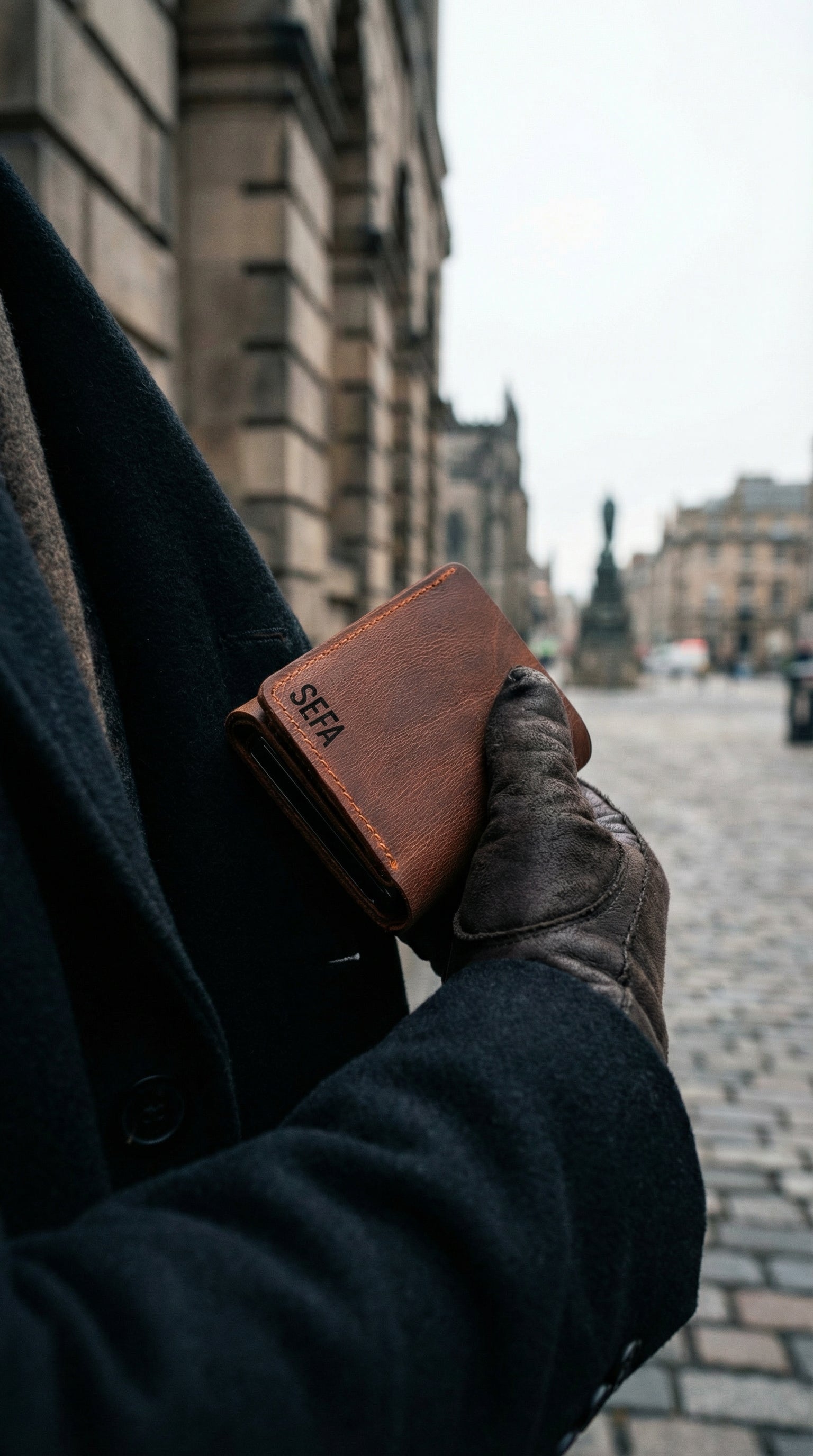 Hakiki Deri Frisco Mekanizmalı Cüzdan